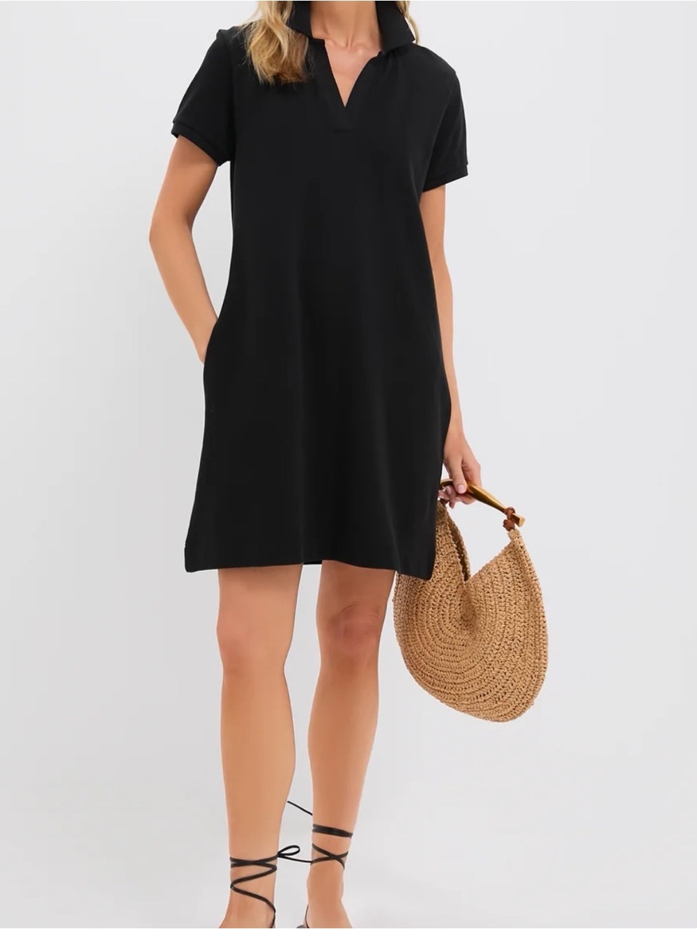 TUCKERNUCK Black Hutton Dress - Size XL - black